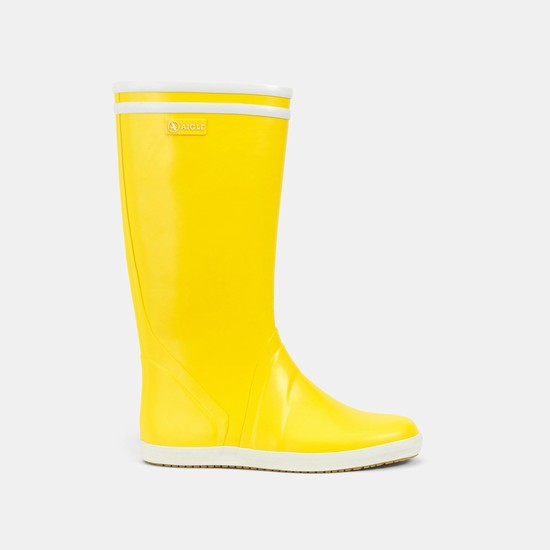 Aigle The Iconic Seaside Boots Men Yellow ZA-06481